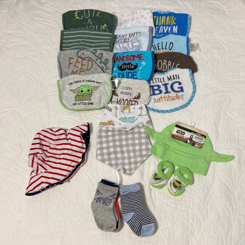 Baby Boy Accessories Lot